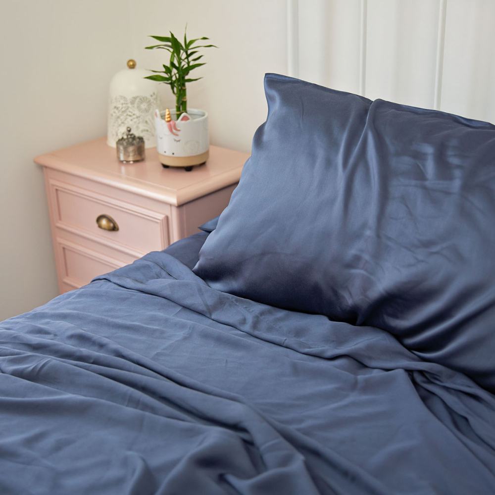 
                  
                    Dark Blue Sheet Set - The Cosy Quarter
                  
                